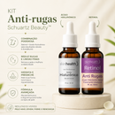 Kit Anti-rugas Schuartz Beauty™ - O cuidado diário que sua pele merece ✨💖