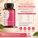 Kit Testo Mais Ativa Mulher™ - Bem-estar para viver cada fase com mais leveza 💖