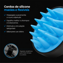 Escova Massageadora Capilar de Silicone Antiqueda Schuartz Beauty™